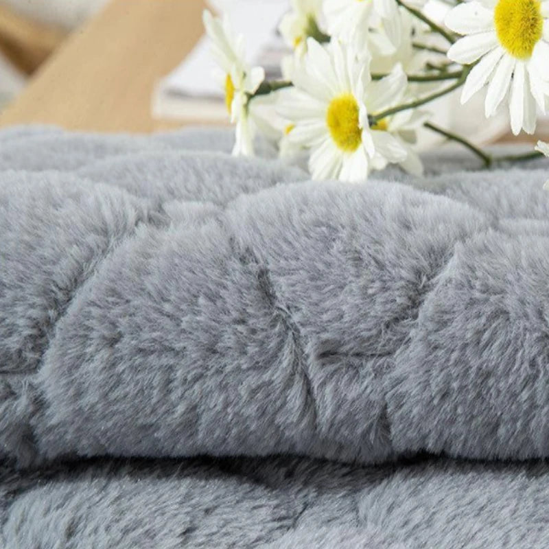 Multi Size Soft And Thick Plush Long Bench Cushion Solid Wood Sofa Cushion Rectangular Cushion Home Decoration Autumn Winter Use