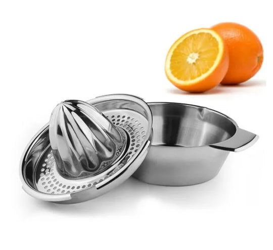 Stainless Steel Lemon Orange Squeezer Juicer Hand Manual Press Kitchen Home Appliances Lemon Orange Tangerine Juice